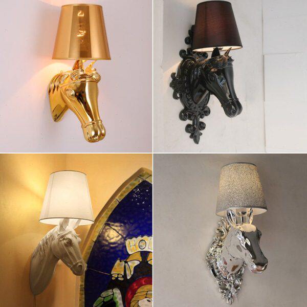 酒吧KTV走廊过道包厢马头灯 壁灯装饰酒店会所客厅创意工程墙灯具