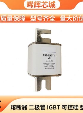 茗熔RS6-3(NGT3) 690V 100A125A130A140A 快速熔断器 库存充足 量
