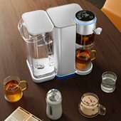 家用饮水机台式 多用小型茶吧机即热书房卧室桌面全自动ouon