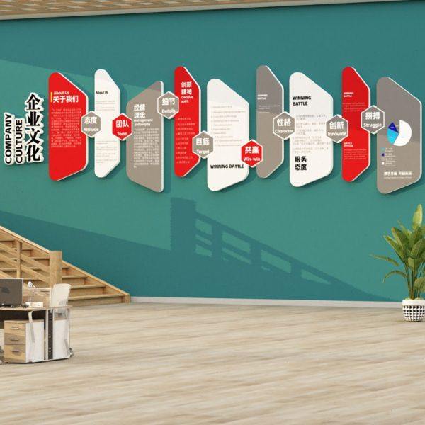 会议企业文化办公室司墙面装饰画背景进门形象氛围布置激励志标语,家居饰品,文化墙贴,淘宝优惠券,粉丝福利购,淘宝优惠卷