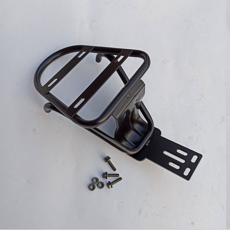 电动自行车后备箱支架通用简易尾箱货F架加厚防抖靠背改装收纳箱