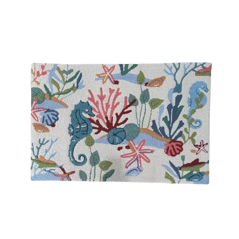 海底世界b60*90入户地毯地垫床边毯