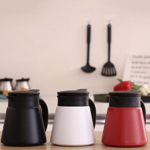 厂家 不锈钢双层保温壶家用欧式咖啡壶迷你办公室水壶小号暖壶