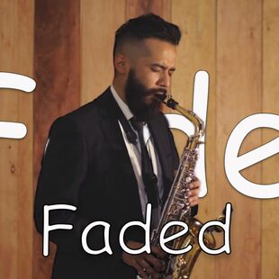 小提琴谱小号谱 Faded 长笛谱 单簧管谱 伴奏皮皮萨克斯 萨克斯谱