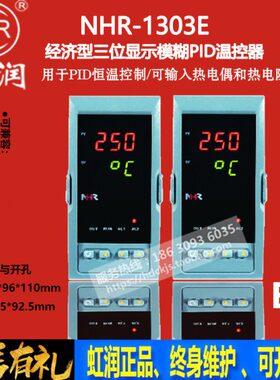 虹润PID温控器NHR-1303E-14 02 03-0 1 K1 K4/X 1 2-A D竖表48*96