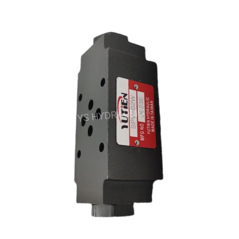 台湾YUTIEN油j田 叠加式保压阀/液控单向阀SPV-02W SPV-02B液压阀