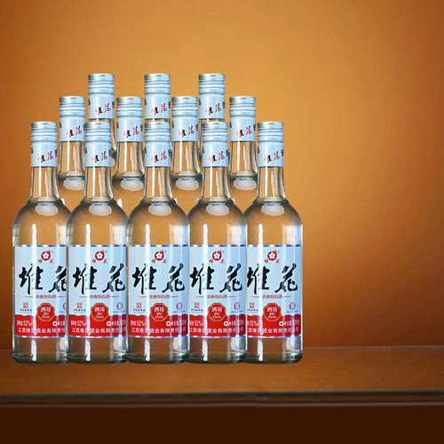 堆花酒坊浓香型白酒52度500ml