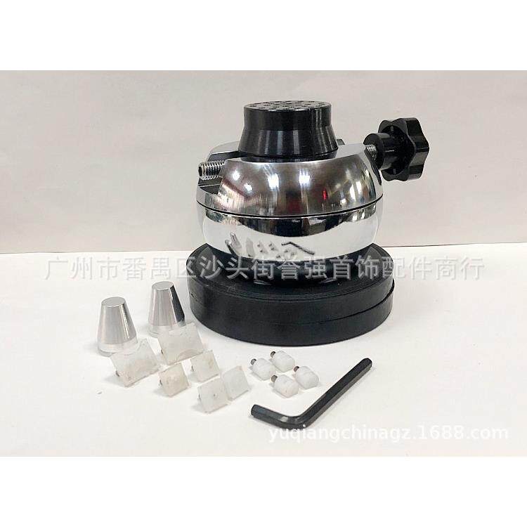 万能镶石座 微镶大球 雕刻万能半球 万能夹头 多功能自由固定夹具