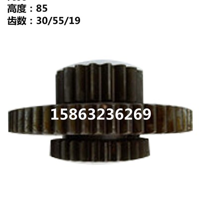 镗床配件中捷友谊厂 汉川机床厂T68 T611镗床变速箱 三联齿轮