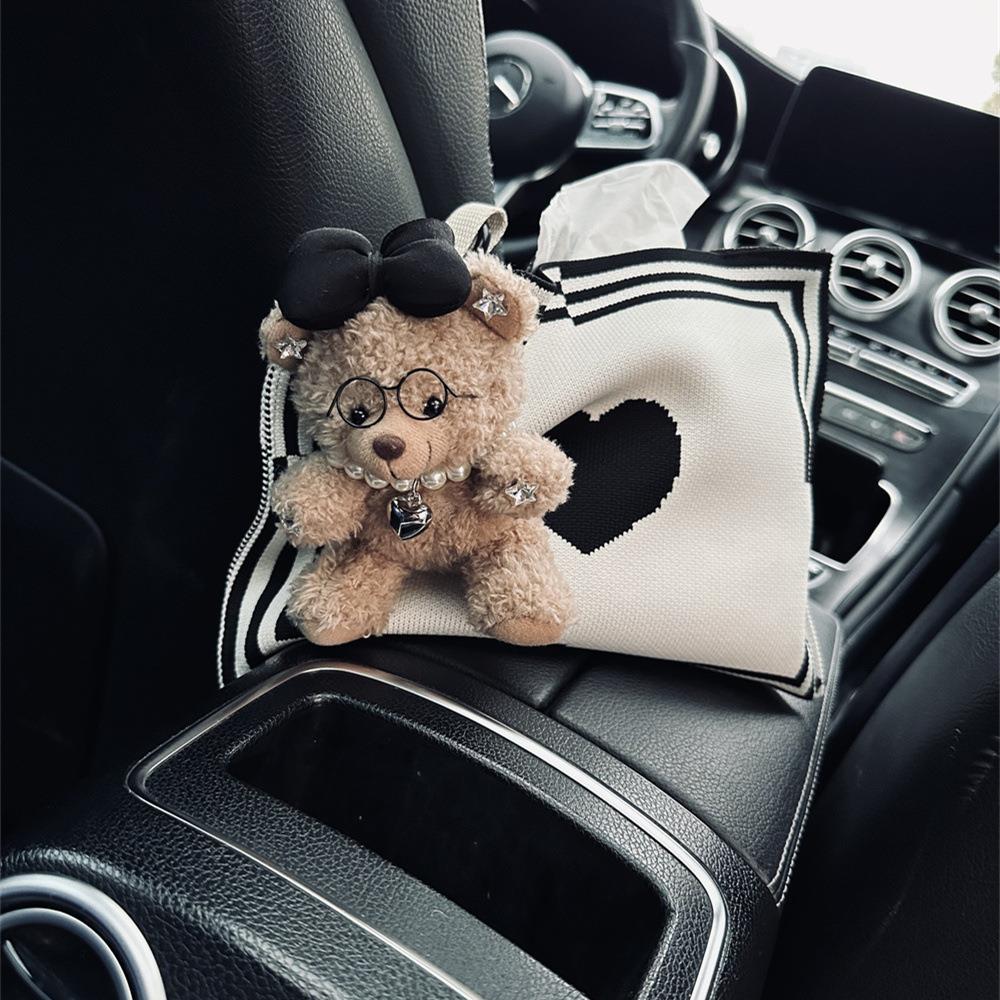 车载椅背遮阳板汽车纸巾盒抽创意可爱卡通挂式抽纸盒车内用品大全