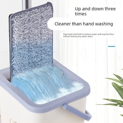 【香菇来瞭】懒人免手p洗平板拖把带桶刮刮乐拖把家用干湿两用平