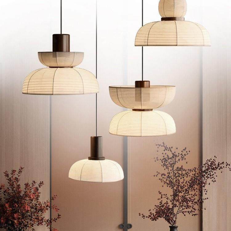 日式侘寂风茶室卧室布艺吊灯田园餐厅客厅楼梯灯复古民宿客栈灯具,家装灯饰光源,智能吊灯,淘宝优惠券,粉丝福利购,淘宝优惠卷