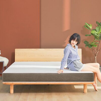 8H黄麻弹簧席梦思偏硬1.5米1.8米双人独立袋装弹簧床垫MD