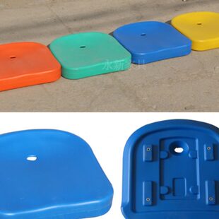 中空塑料吹塑凳面椅面无靠背食堂快餐桌凳子面操场看台凳面坐面板