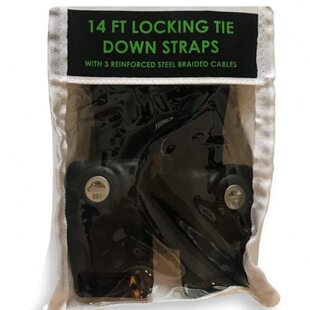 户外越野自驾出行 带锁防盗棘轮绑带 房车 SUV出行绑带 行李带