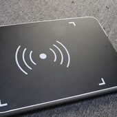 15693读写器餐饮专用一体化读写器RFID高频抗金属结算餐盘智盘