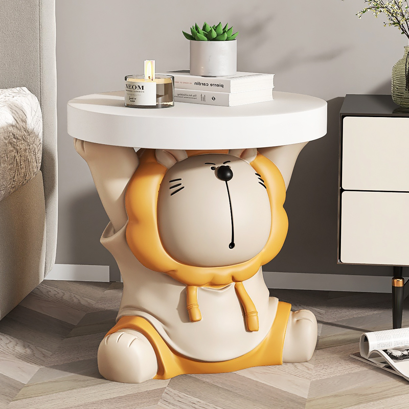 创意动物客厅大型落地摆件电视柜沙发H旁茶几装饰品床头柜乔迁礼