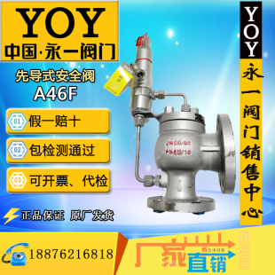 16C 永一先导式 DN25 50石油化工电力 安全泄压阀AX46F