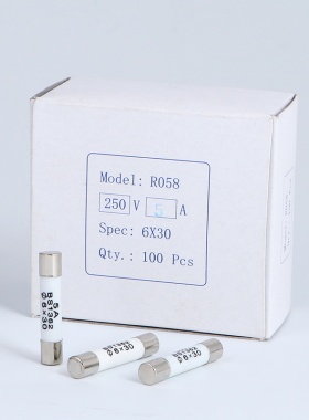 5x20陶瓷保险丝管6*30mm座RO54 RO55 RO56 RO57 RO58安熔断器250V