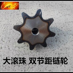 22齿 21齿 23齿 24齿 38.1 双节距大滚子链轮2062 25齿节距 20齿