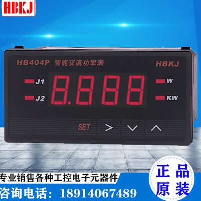 北京汇邦显功率表HB404P-THB404W-T有功功率电参数表HB416PVA