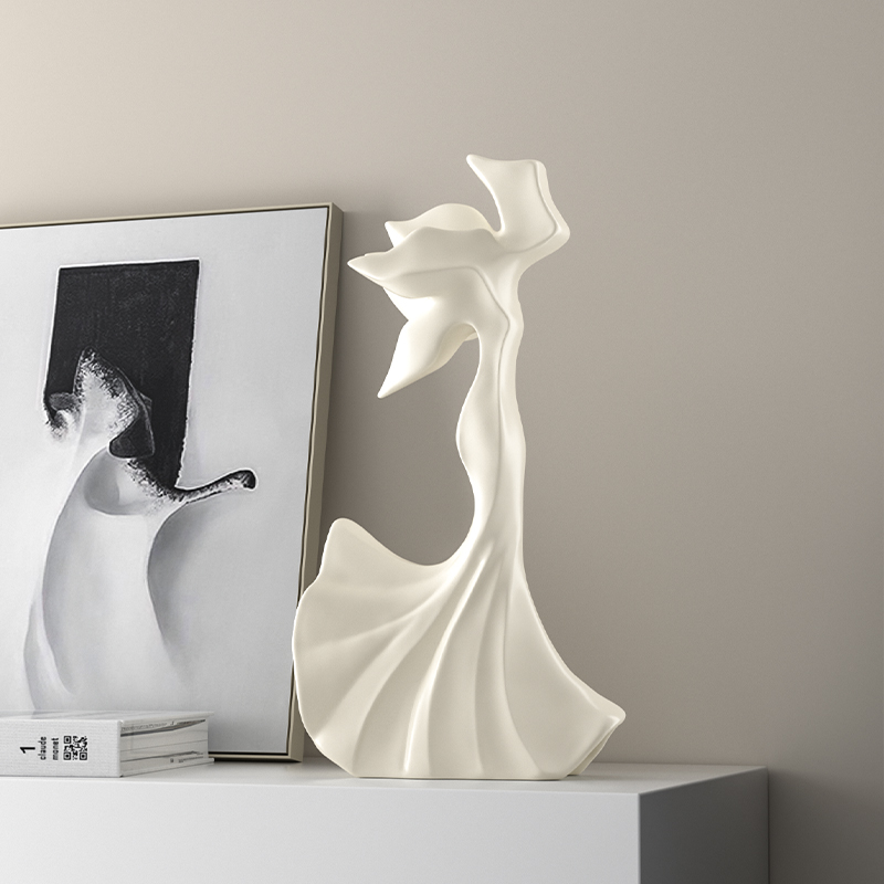 高级感轻奢抽象h人物摆件艺术雕塑软装办公室书房客厅酒柜家居饰