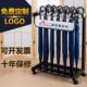 雨伞架 带锁雨伞机 收纳架桶定制logo广告12头1824头酒店大堂银行