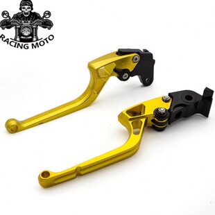 适用大阳ADV350 V锐150V锐300改装牛角左右刹车手柄刹车拉杆配件
