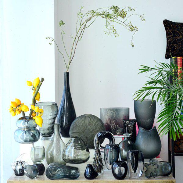 创意玻璃花瓶几何花瓶花器鲜花百合干花插花摆件客厅玻璃工艺品