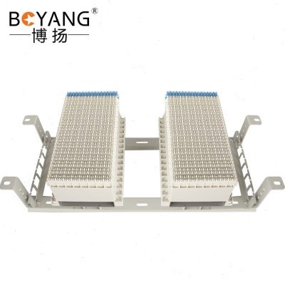 博扬 JPX01型卡接式总配线架MDF音频配线架 128回测试排2台含19