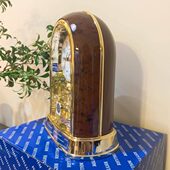 饰奢华旋转台式 丽声欧式 办公室卧室客厅创意水晶座钟装 钟表4SG696