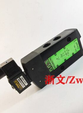 电磁阀 SCG553A017MS 553 G5531A017MS换向阀4分单线圈管接式G1/2