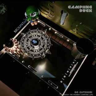 户外露营igt发光单元板GZ灯架透明亚克力38灯架户外桌便携轻量化