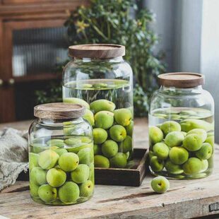 酿梅子酒瓶子青梅酒密封罐泡酒泡菜玻璃瓶大小号杂粮储存罐