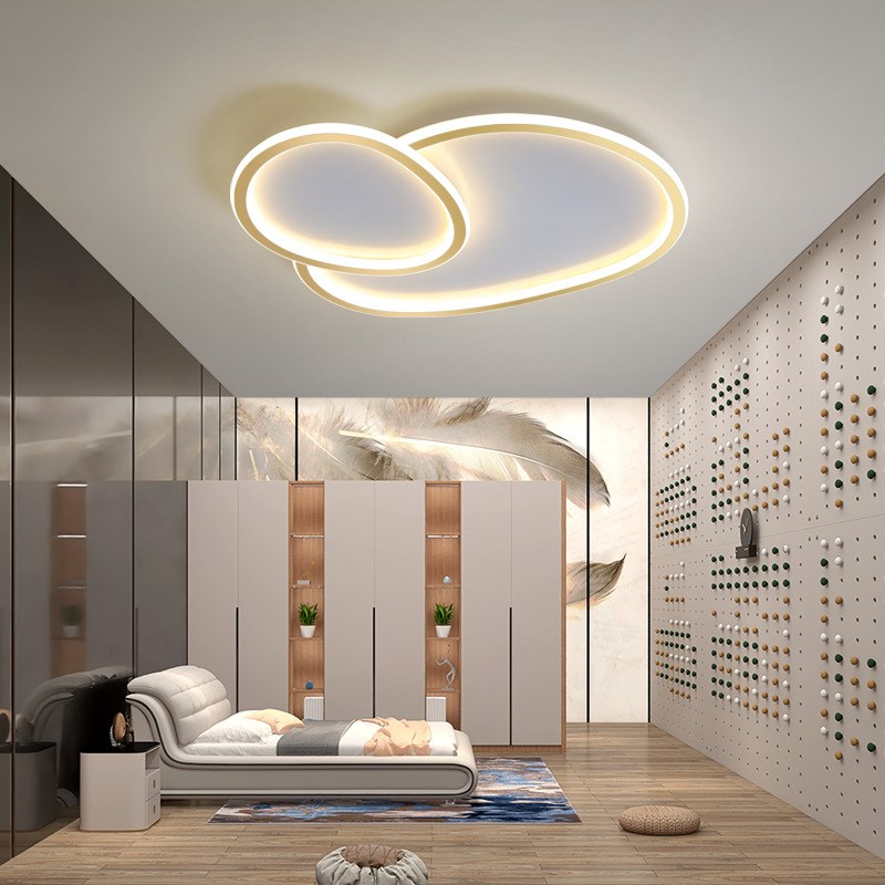 客厅灯2025年新款简约现代大气主卧室餐厅L灯具极简创意组合吸顶