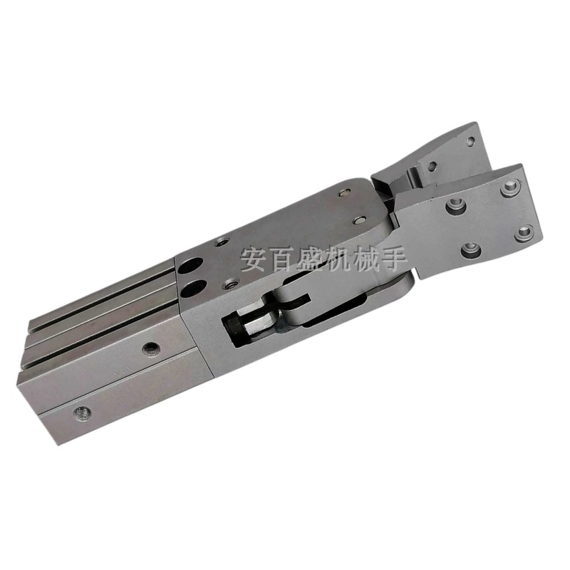 现货注塑机d械手夹具气动1615D手指气缸单双动可更换夹片水口夹子