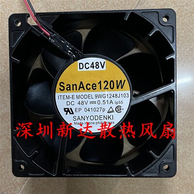 正品三洋9WG1248J103全新原装SANACE120W ITEM-E MODEL 48V0.15A
