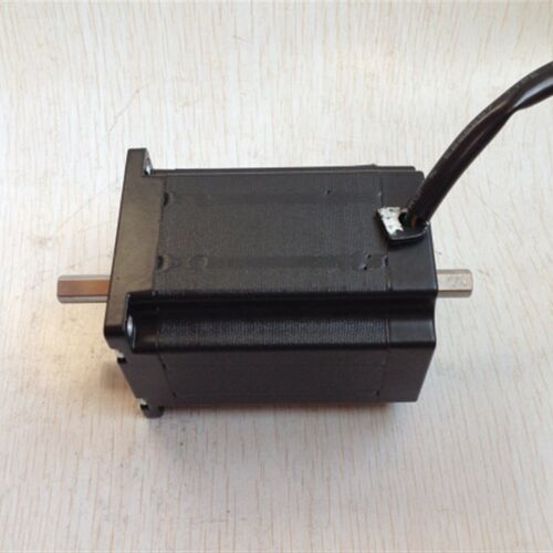 57三相步进电机 Nema23 双出轴电机 57BYG78双出轴三相电机