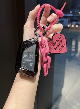 适用凯迪拉克xt5xt4钥匙套ct5/ct6/ct4/xt6/ATSL壳xts车/gt4壳扣