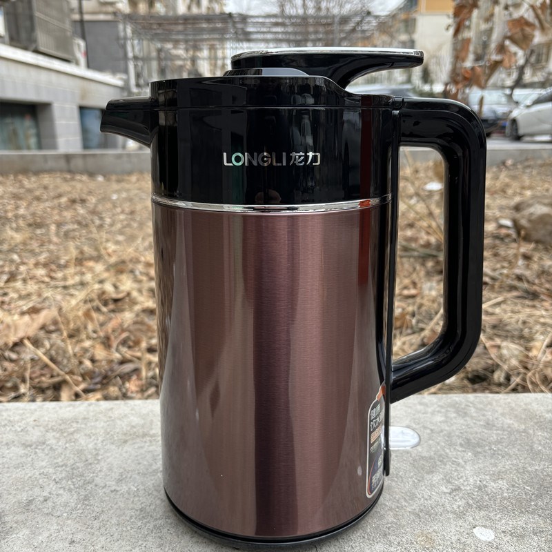 龙力LL-8835家用保温烧水壶30B4不锈钢自动断电2.2升防烫电热水壶