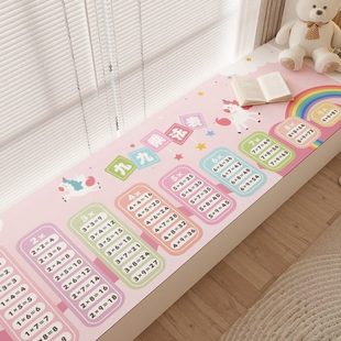 卡通飘窗垫窗台垫加厚皮革可自由裁剪可擦洗防水2024年新款pu定制