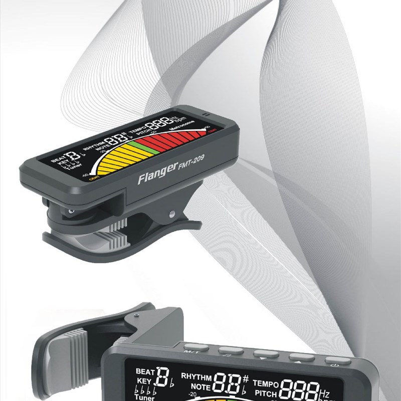 弗兰格多功能三合一彩屏t调音器节拍器FMT-20支持一件代发