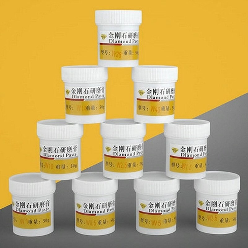 研磨膏抛光膏金刚砂抛光膏5u0克W0.5【30000目】超镜面抛光