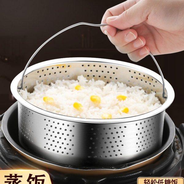 304不锈钢低糖蒸饭神器米汤分离器家用沥米饭漏网脱糖电饭锅蒸笼,厨房/烹饪用具,蒸格/蒸片/蒸架,淘宝优惠券,粉丝福利购,淘宝优惠卷