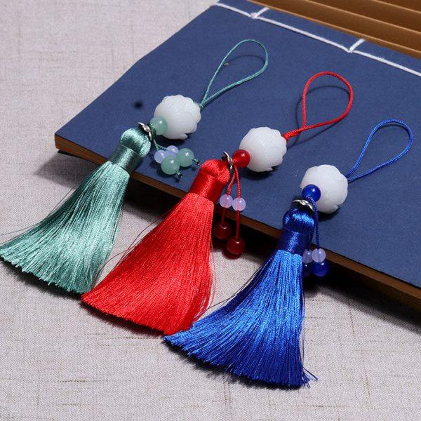 菩提莲花珠流苏穗子吊坠挂件饰品手机壳挂绳链挂饰古风香包车挂,纺织面料/辅料/配套,流苏/穗,淘宝优惠券,粉丝福利购,淘宝优惠卷