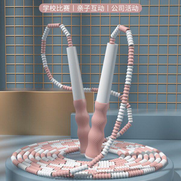 跳绳长绳子多人跳集体竹节绳长绳小学生学生跳大绳的绳子群体跳绳