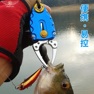 航空铝控鱼器你迷提鱼钳便携路亚钳鱼嘴夹子户外钓鱼工具垂钓装备