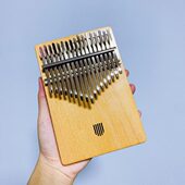 USAM卡林巴琴拇指琴17音板式 乐器 初学者全单kalimba手指琴便携式