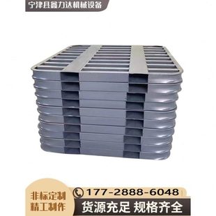 托盘钢制物流转运仓储货架重型工业金属钢制承重垫板钢制托盘叉车