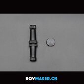 防水深度200米 对接航空插头线对线插头 全金属 防水公母接头